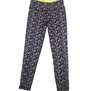 Victoria's Secret VSX Sport Knockout Multicolor Geometric Capri Legging Size 4/6